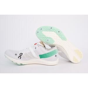 On Running Cloudspike 1500m Track and Field Shoes Women 6 Undyed White Mint